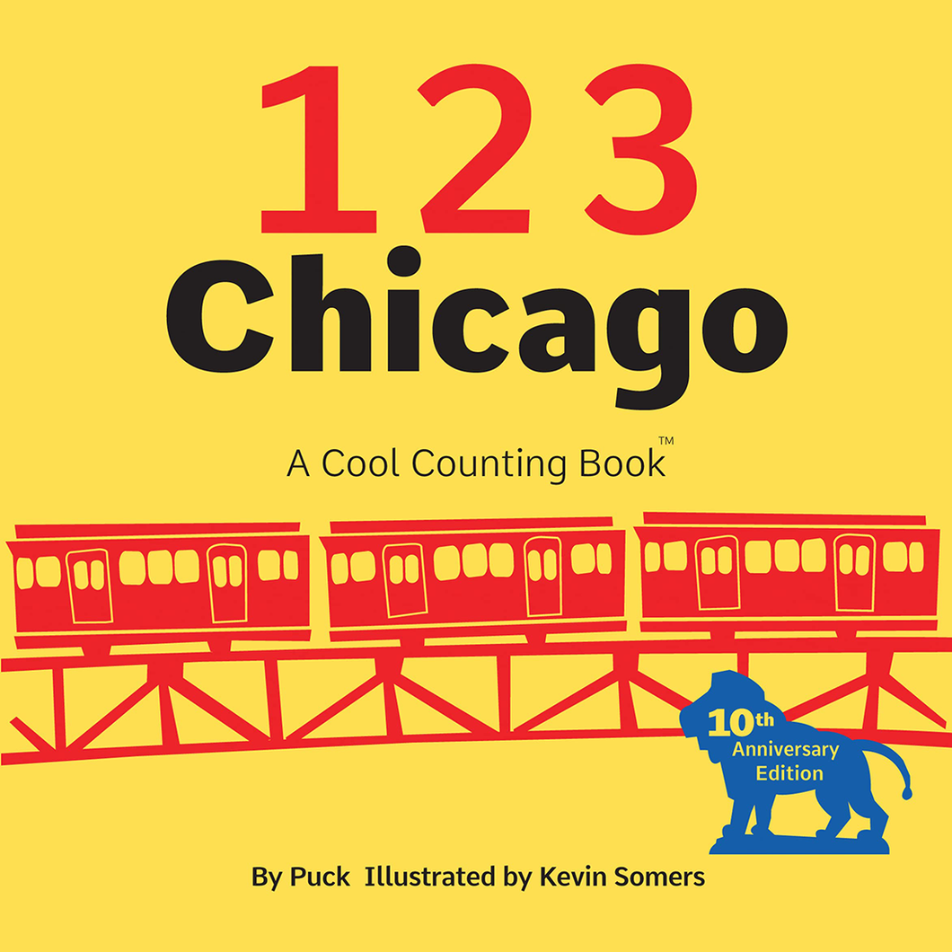 123 Chicago by Puck / Board Book - NEW BOOK