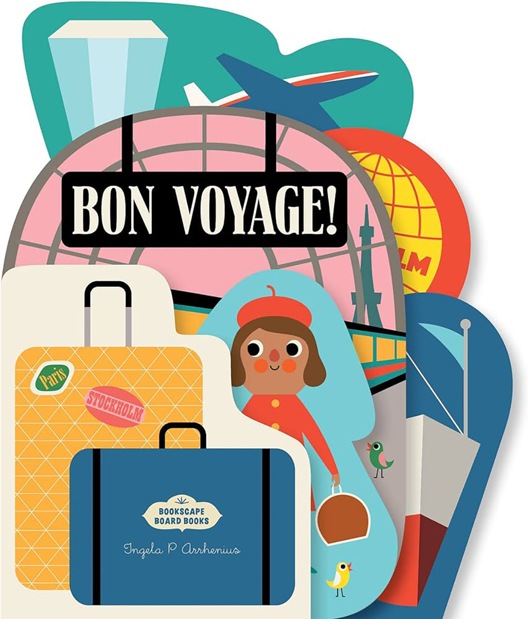 Bookscape: Bon Voyage! by Ingela P. Arrhenius / Board Book - NEW BOOK