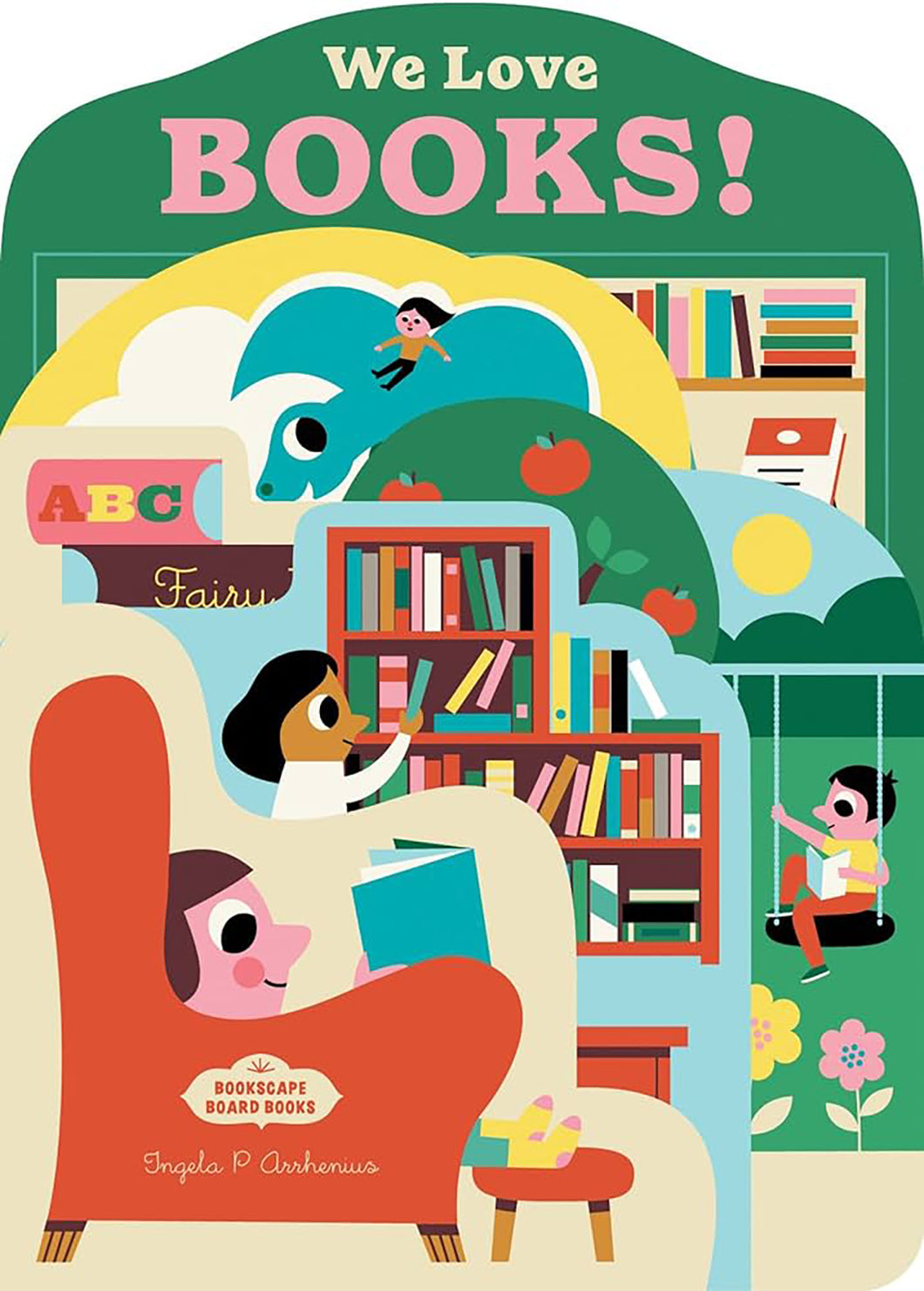 Bookscape: We Love Books! by Ingela P. Arrhenius / Board Book - NEW BOOK