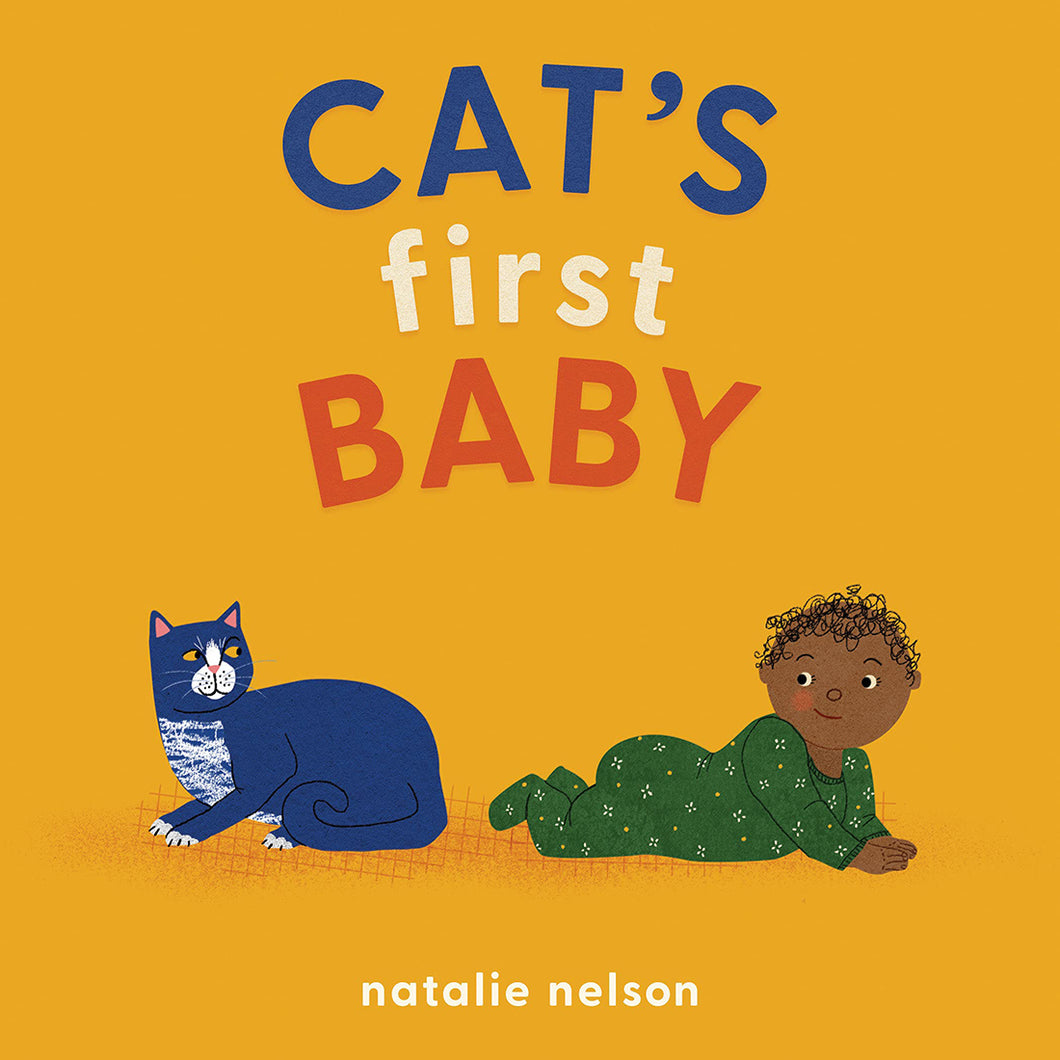 Cat's First Baby by Natalie Nelson / Board Book - NEW BOOK