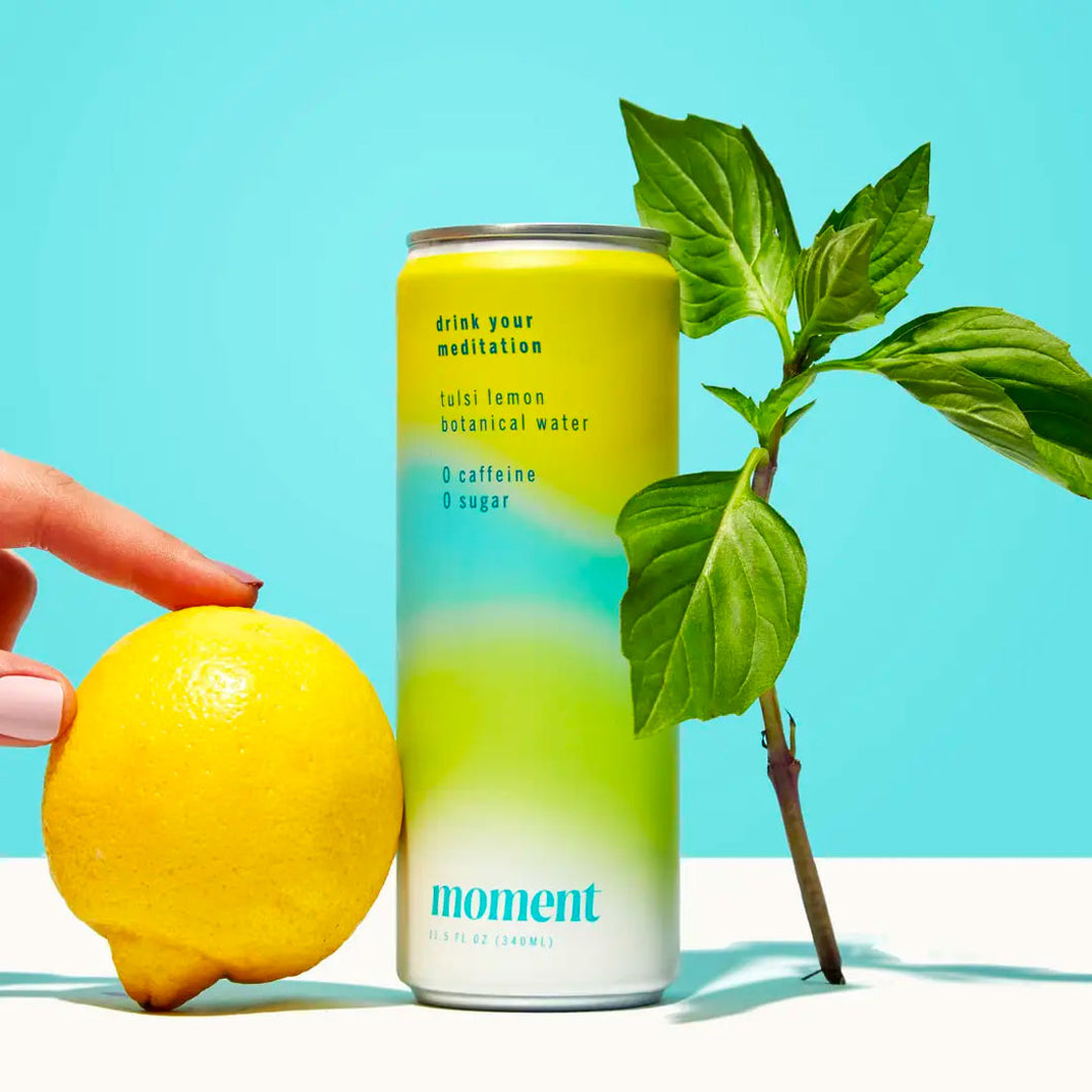 Botanical Water - Tulsi Lemon (NA DRINK) / MOMENT