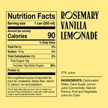 Load image into Gallery viewer, Mocktail - Rosemary Vanilla Lemonade (NA DRINK) / NOPE
