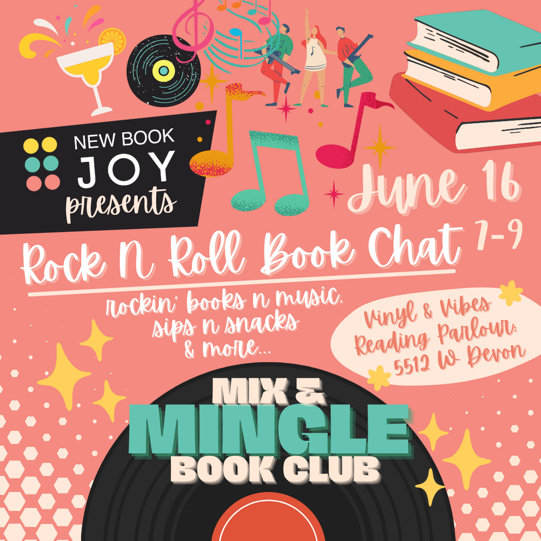 Rock 'N' Roll Book Talk / Mix & Mingle Event for Grown-Ups