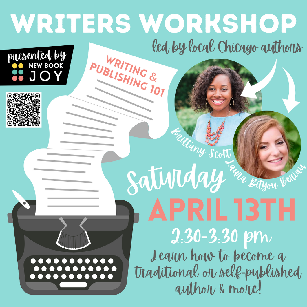 Writers Workshop: Writing + Publishing 101 Event with Local Chicago Authors