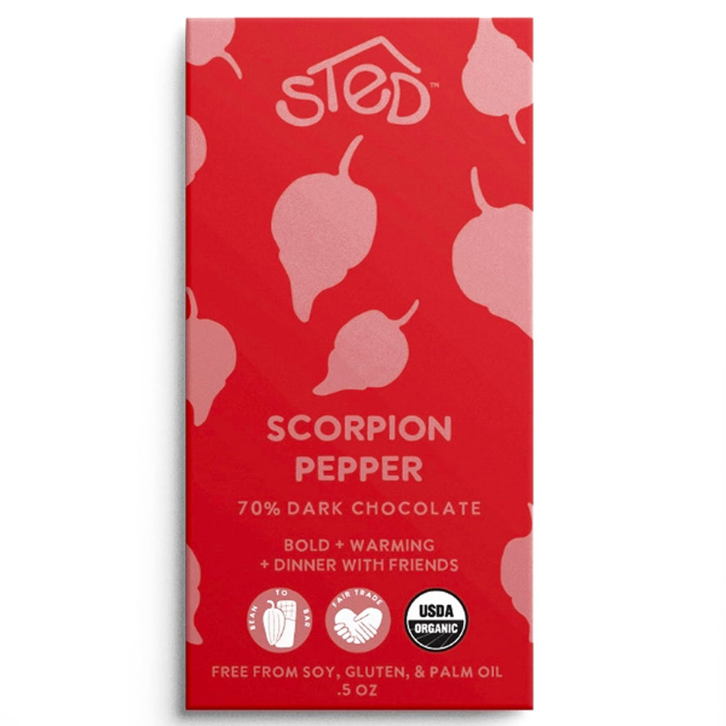 Chocolate Bar - Scorpion Pepper / STED FOODS (TERROIR CHOCOLATE)