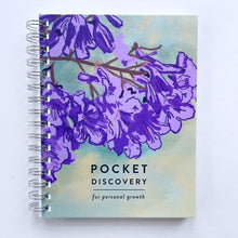 Load image into Gallery viewer, Personal Growth Tracker Journal (Spiral Pocket Notebook) / STEEL PETAL PRESS
