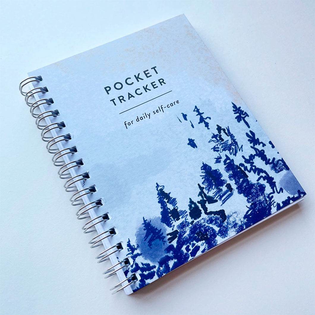 Self-Care Tracker Journal (Spiral Pocket Notebook) / STEEL PETAL PRESS
