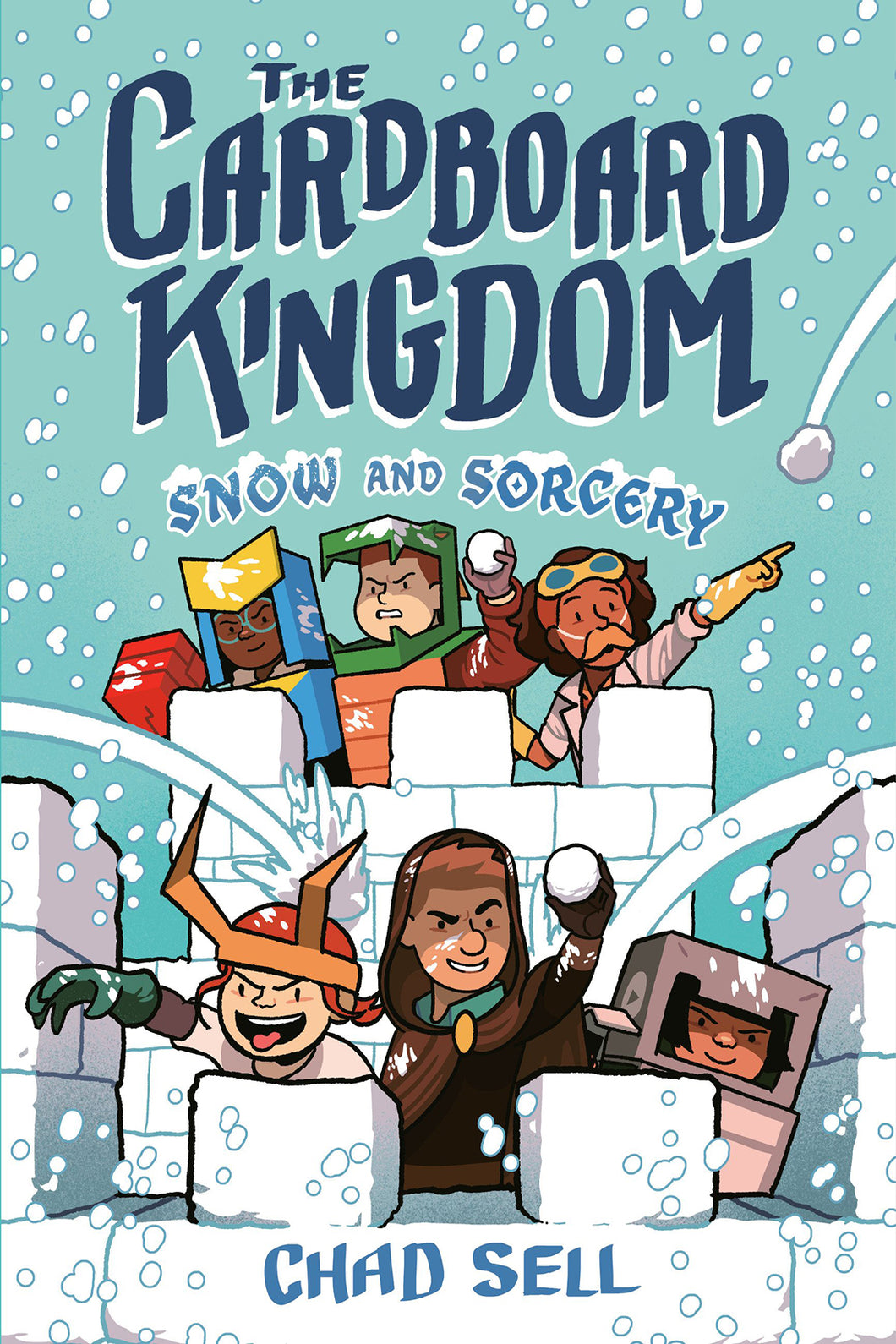 The Cardboard Kingdom #3: Snow and Sorcery: (A Graphic Novel) by Chad Sell / Hardcover or Paperback - NEW BOOK