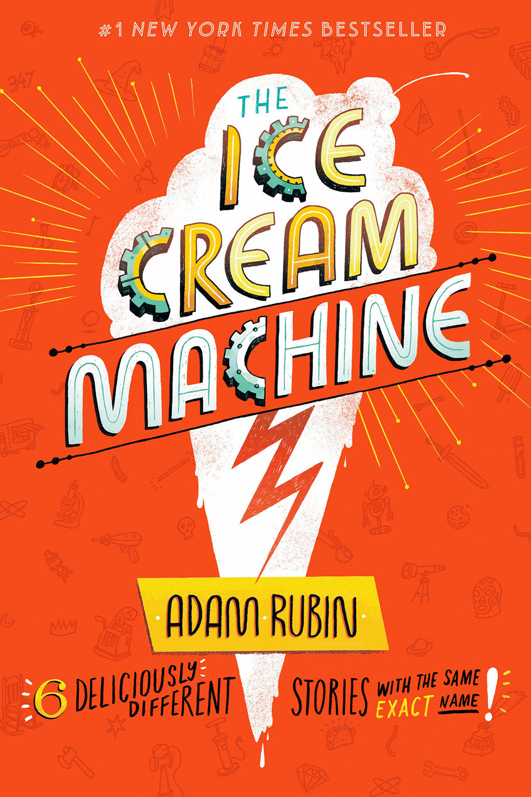 The Ice Cream Machine by Adam Rubin / Hardcover or Paperback - NEW BOOK