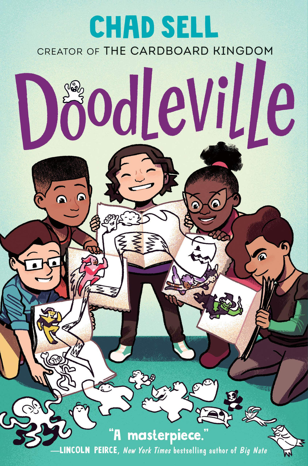 Doodleville by Chad Sell / Hardcover or Paperback - NEW BOOK