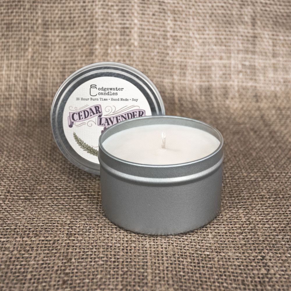 Cedar Lavender Candle / EDGEWATER CANDLES