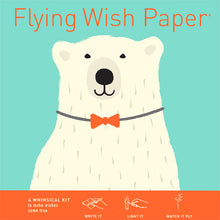 Load image into Gallery viewer, Flying Wish Paper Kit - Polar Bear / FLYING WISH PAPER
