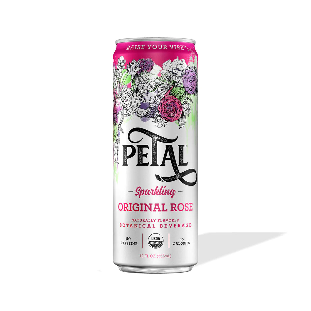 Organic Sparkling Botanical Beverage - Rose (NA DRINK) / PETAL