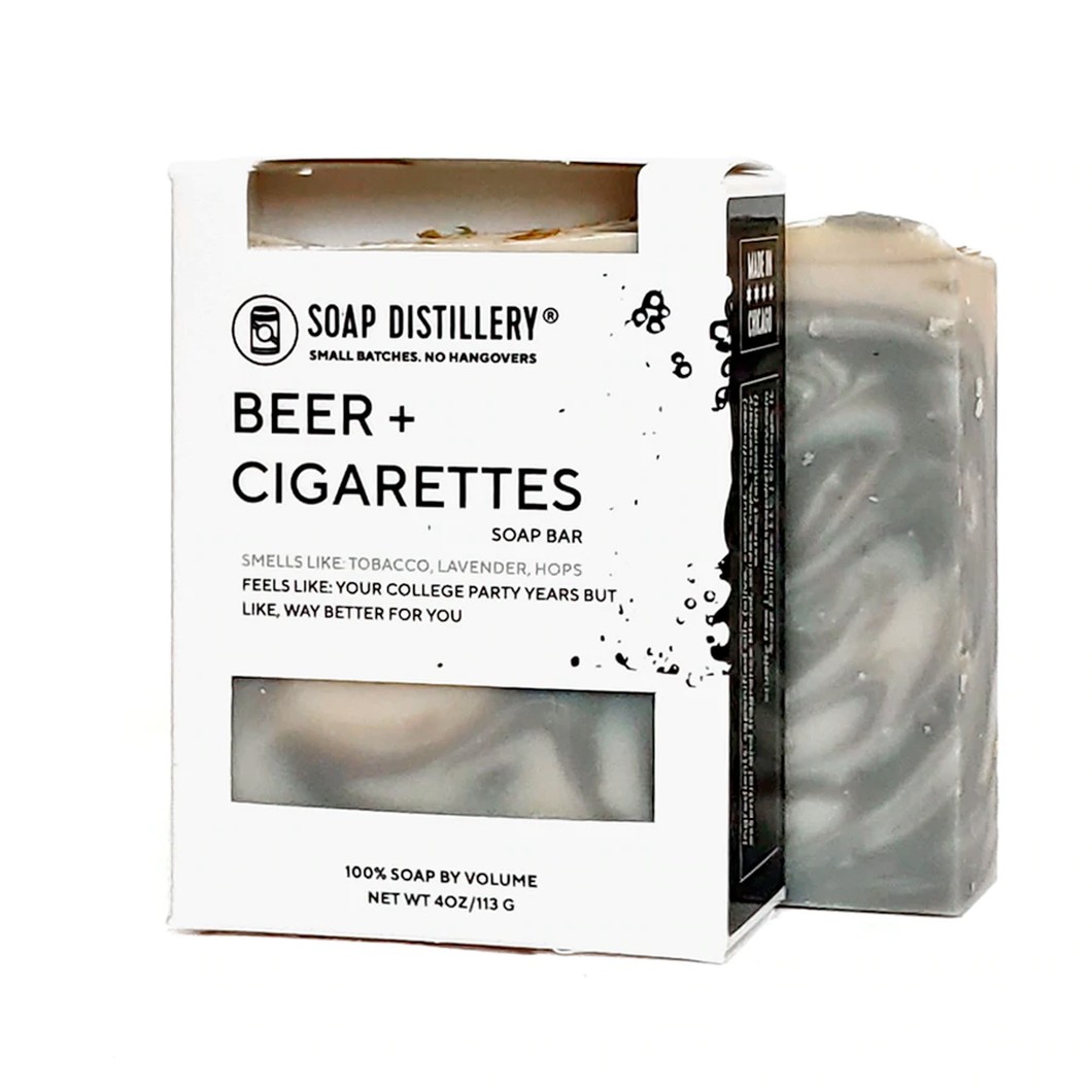 Handmade Bar Soap - Beer + Cigarettes / SOAP DISTILLERY