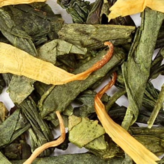 Apricot Green Loose-Leaf Tea Blend - THE GRATEFUL TEA CO