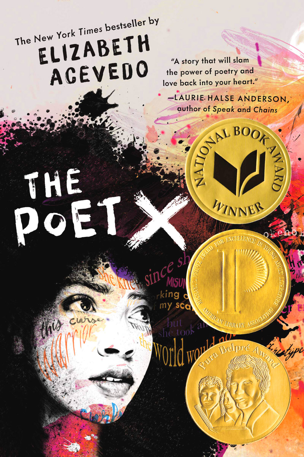 The Poet X by Elizabeth Acevedo / Hardcover or Paperback - NEW BOOK (English or Spanish)